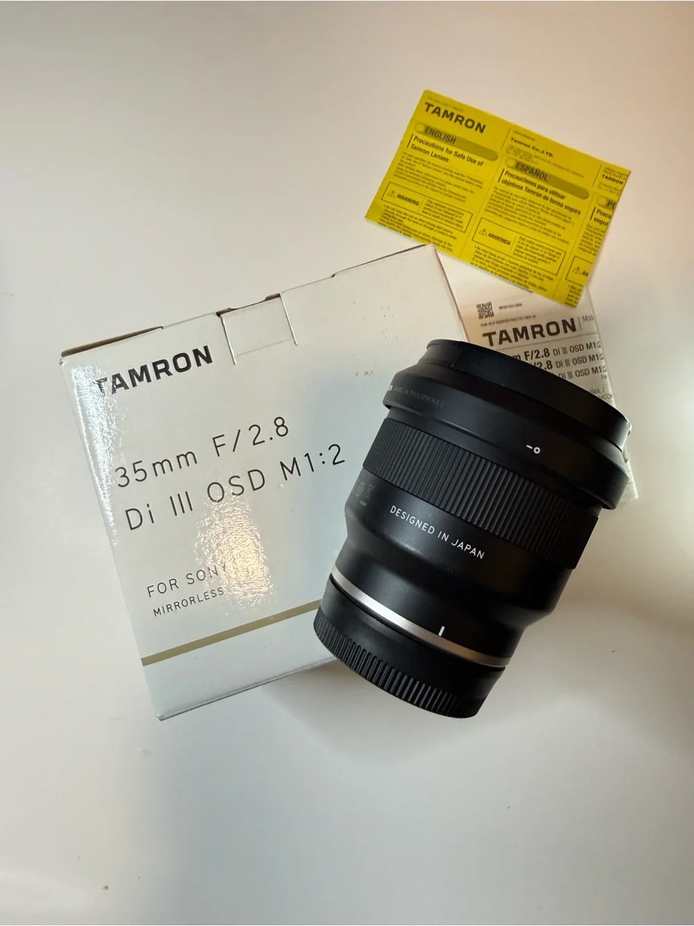 Tamron 35mm F/2.8 Di III OSD M1:2 Lens - Black